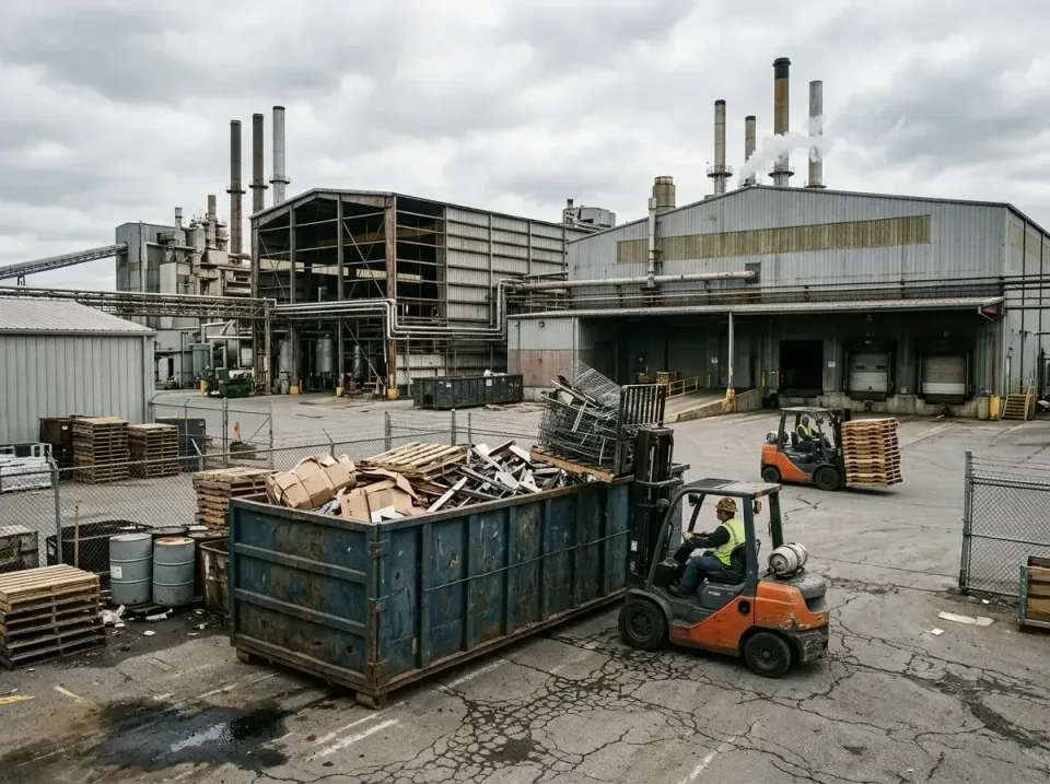 industrial-factory-scrap-conta-003 — frequently asked questions, Cheap Roll-off Dumpster Rentals in Pennville, PA
